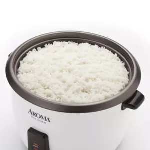 AROMA Pot-Style 6-Cup White Rice Cooker