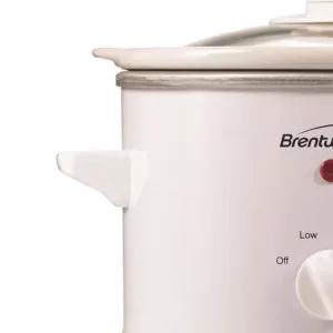 Brentwood Appliances 1.5 Qt. White Slow Cooker