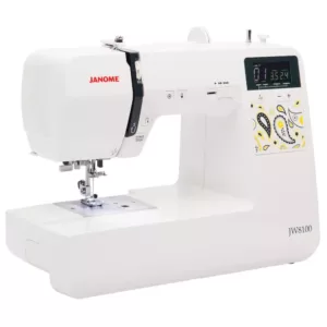 Janome JW8100 100-Stitch Sewing Machine with Bonus Accessories