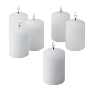 Light In The Dark White Unscented Votive Candles (Set of 36)