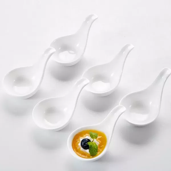 MALACASA 3.75 in. Porcelain White Ramekins Souffle Dishes(Set of 12)