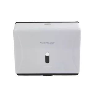 Mind Reader Wall Mounted Multi-Fold Paper Towel Dispenser, White
