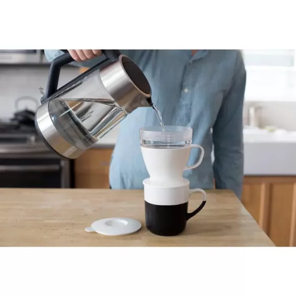 OXO Good Grips 1.5-Cup White Pour-Over Coffee Maker