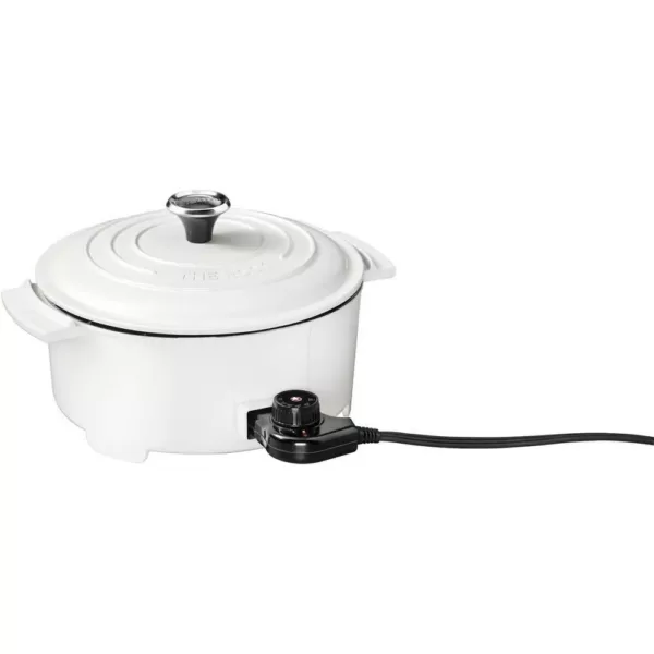 Starfrit THE ROCK 3.2 Qt. White Electric Casserole Slow Cooker