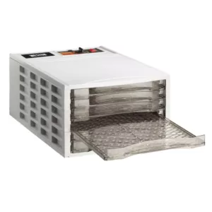Weston 6-Tray White Food Dehydrator with Temperature Control