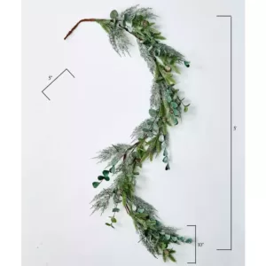 Worth Imports 5 ft. Mixed Pine and Eucalyptus Garland