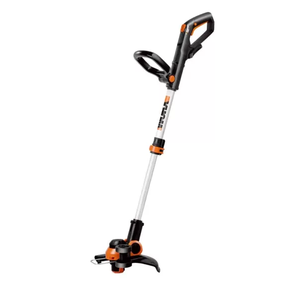 Worx POWER SHARE 20-Volt 12-in Cordless Grass Trimmer/Edger, Wheeled Edging, Command Feed (Bare Tool)