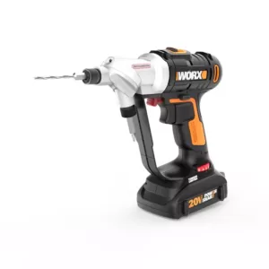 Worx POWER SHARE 20-Volt Switchdriver Cordless 1/4 in. Drill and Driver with 67-Piece Accessory Kit