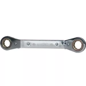 Wright Tool 15 mm x 17 mm 12-Point Metric Offset Ratcheting Box Wrench