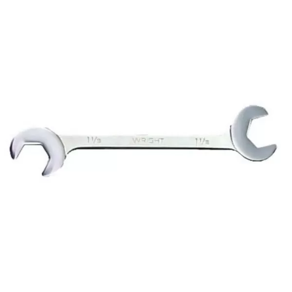 Wright Tool 11/16 in. 15-Degree and 11/16 in. 60-Degree Double Open End Wrench
