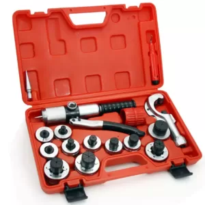 XtremepowerUS 3/16 in. to 1-5/8 in. Piping Hydraulic Tubing Expander Tool Set with Carrying Case (13-Piece)