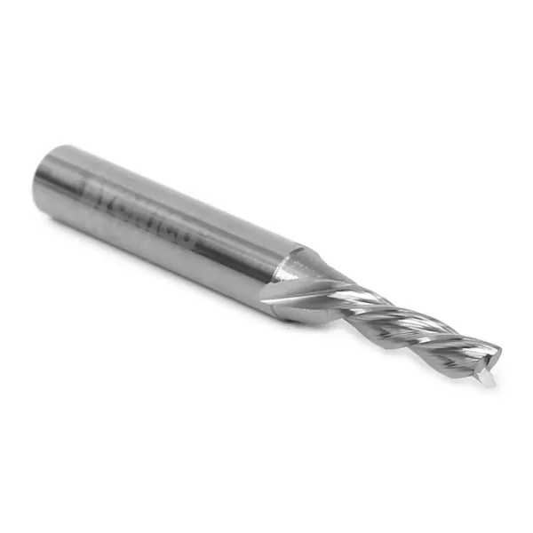 Yonico 3-Flute Downcut Spiral End Mill 5/32 in. Dia 1/4 in. Shank Solid Carbide CNC Router Bit