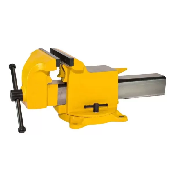 Yost 10 in. High Visibility All Steel Utility Workshop Bench Vise