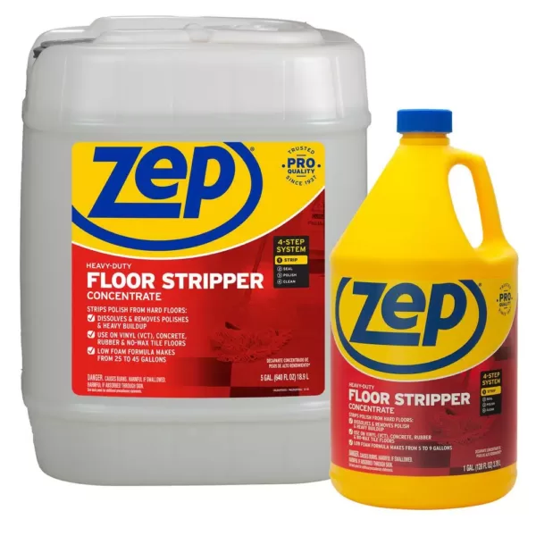 ZEP 1 Gal. Heavy-Duty Floor Stripper (Case of 4)